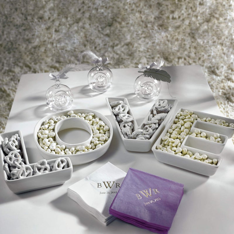 WeddingStar طقم أطباق "حب" من ويدينغستار - Image 3